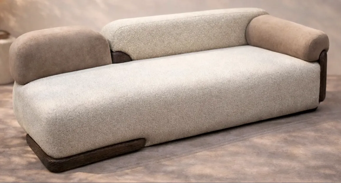 Low-slung Bolster Sofa, Atelier seating study 01