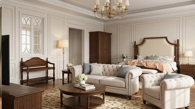 ivory heritage shared bedroom lounge furnished room view
