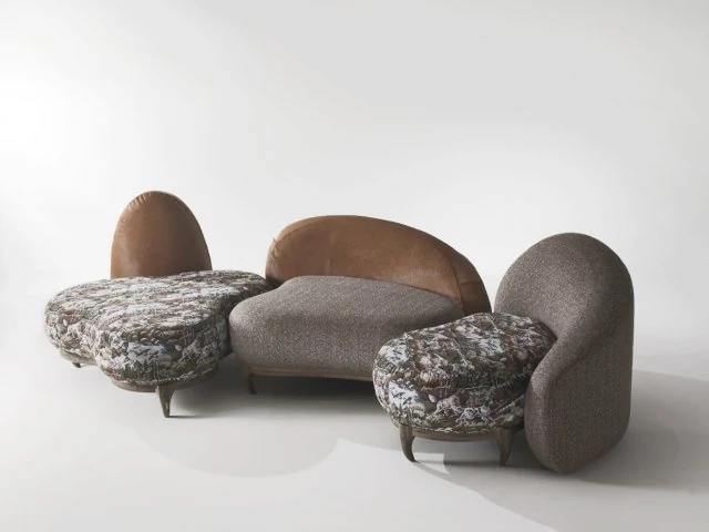 Island Composition, Atelier seating study 16