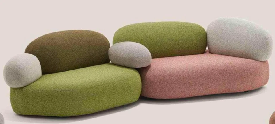 Colour-block Modular Sofa, Atelier seating study 23